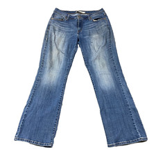 Levi's 529 Bootcut Jeans Womens 14 Blue Denim Y2K Curvy Flare High Rise