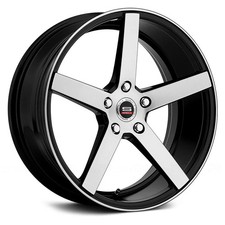 Spec-1 Sp-36 Wheel 18x8 38 5x114.3 73.1 Black Single Rim