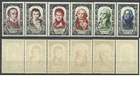 FRANCE - 1950 YT 867 to 872 - NEW STAMPS ** MNH LUXURY