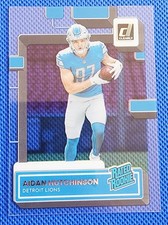 Aidan Hutchinson 2022 Clearly Donruss Rated Rookie RC #63 Detroit Lions