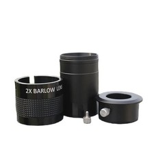 Barlow Mirror 2 Inch 2X Multiplier with 1.25 Inch Adapter Astronomical Telescope
