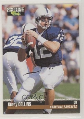1995 Classic Pro Line Kerry Collins #210 c1e