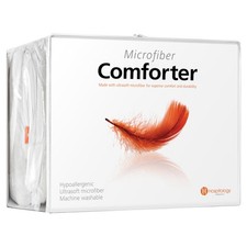 White Comforter Twin Hypoallergenic Duvet Insert Microfiber All Season Goose Dow