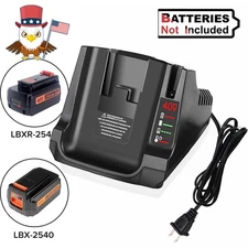 Replace LCS36 Charger for Black Decker 36V/40V Lithium Battery LBXR36 LCS1240