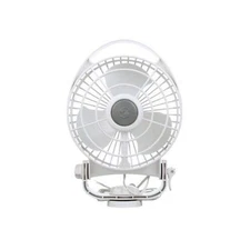 Caframo 748CAWBX Bora 12V White 3 Speed 12-Volt Cabin Fan For Compact Spaces