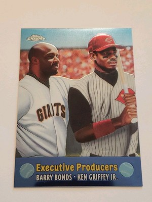 Ken Griffey Jr/Bonds 2000 Topps Chrome Combos Executive Producers #TC8