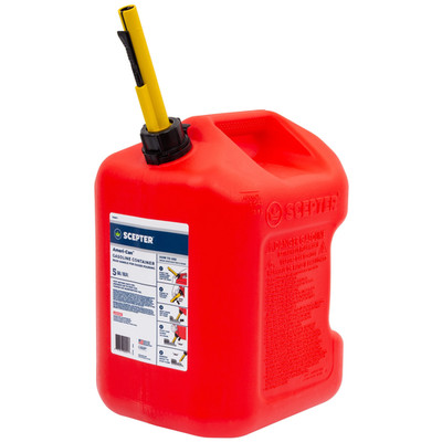 Ameri-Can 5 Gallon Gas Can W/ Dual Handles and Easy Flo Spill-Proof Spout FG4G57