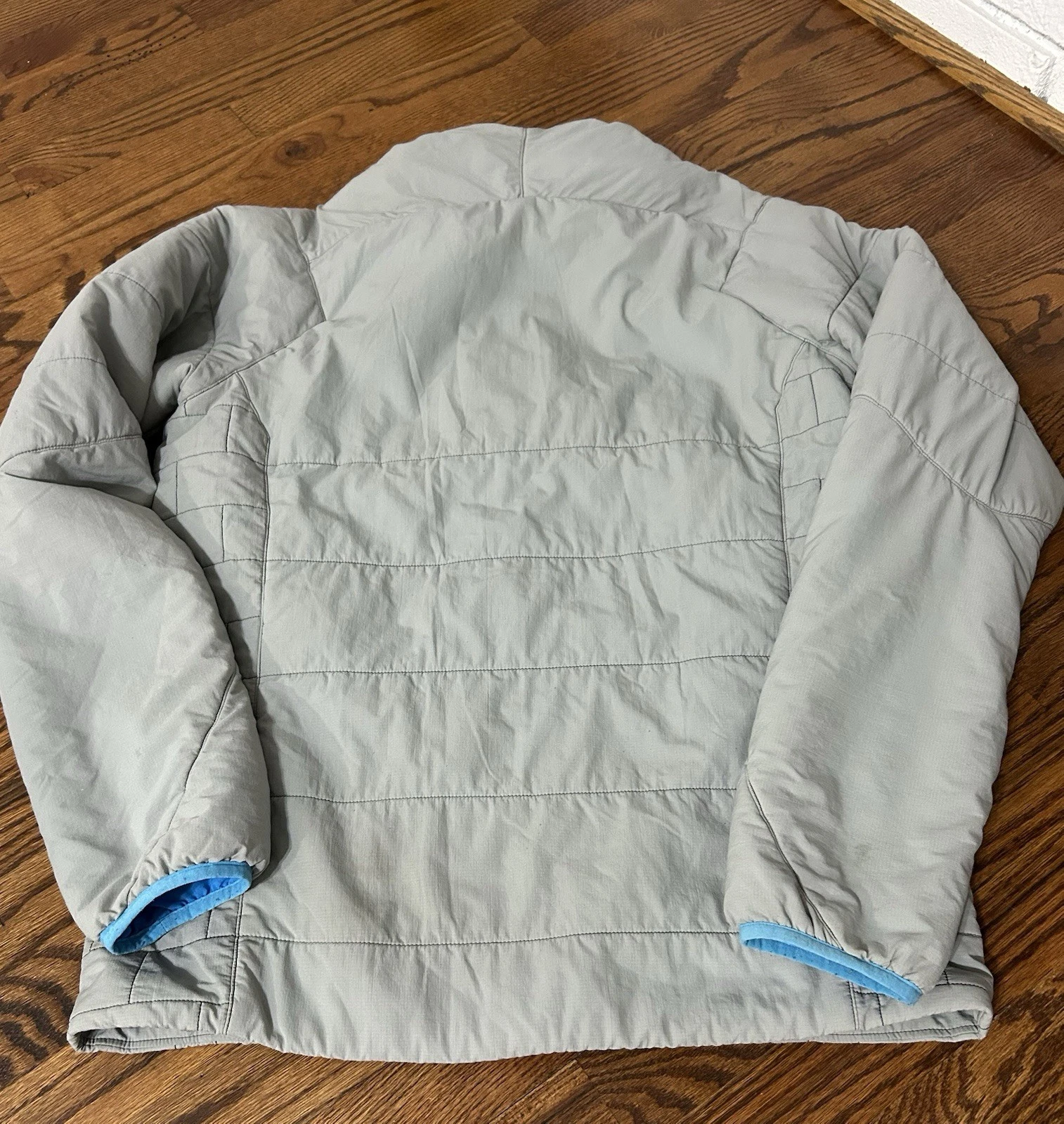 Patagonia Nano Air Hoody Jacket Mens M Gray Full Zip Puffer Insulated image 9