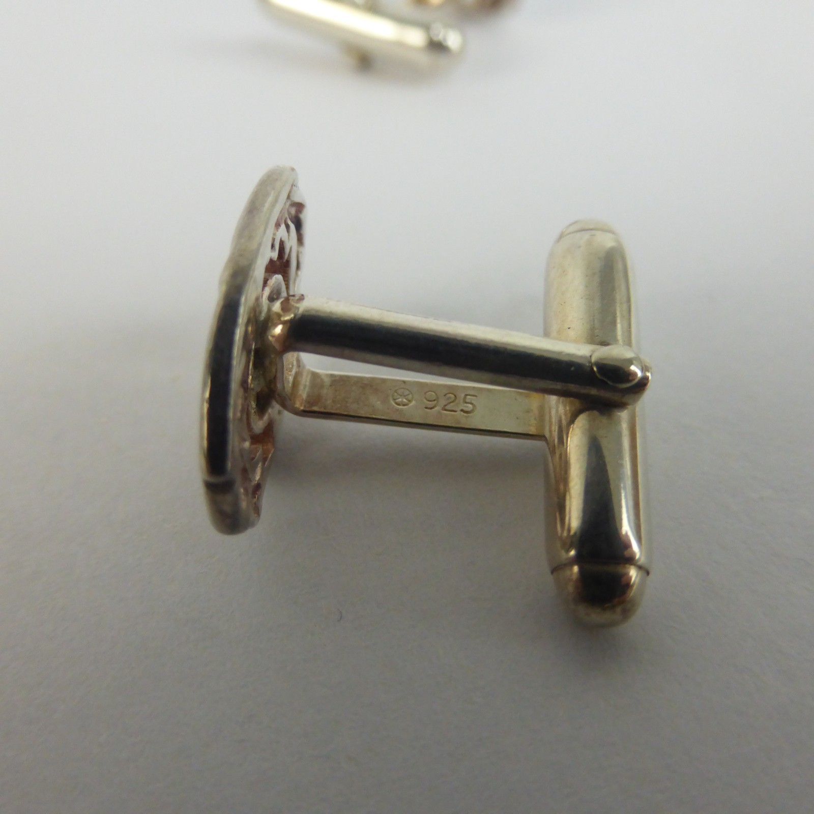 Solid Sterling Silver 925 Scottish Thistle Celtic… - image 6