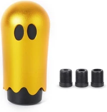 muge racing Ghost Shift Knob, Aluminum Weighted Automotive Gear Gold 