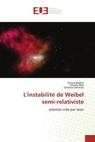 Slimen Belghit (U. A.) | L'instabilité De Weibel Semi-Relativiste | Taschenbuch