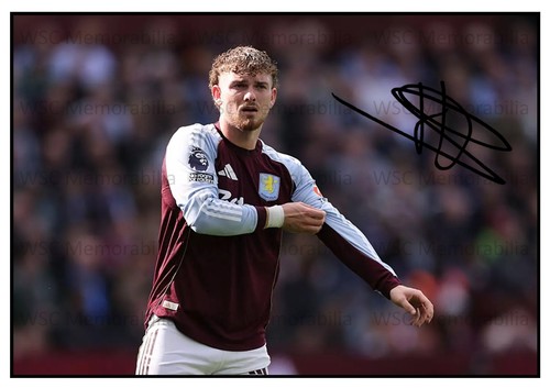 11299. Harvey Elliott Signed Pictures A4 Prints Aston Villa Liverpool Blackburn