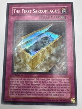 The First Sarcophagus AST-101 Ancient Sanctuary Super Rare 1st Edition NM