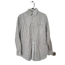 Orvis Button Down Shirt Men's Medium Casual Long Sleeve Cotton Blend Pocket