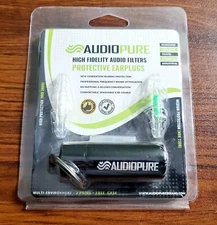 Audiopure High Fidelity Audio Filters Protective Earplugs For Concerts Etc