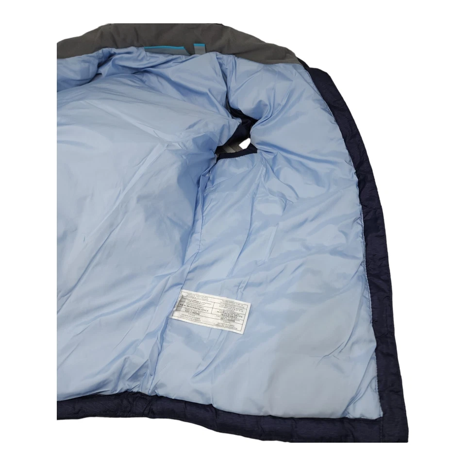 Chaleco acolchado Free Country para mujer azul marino talla pequeña excelente estado Foto 3 de 4