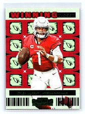 Kyler Murray 2022 Panini Contenders Winning Ticket Emerald #WT-KMU Cardinals