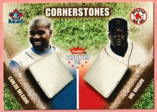 2002 Fleer Platinum '02 Cornerstones Carlos Delgado-Mo Vaughn #26 0290/1000