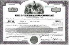 The Dow Chemical Company, 7.625% Debenture due 2003, 1977 ($100,000)