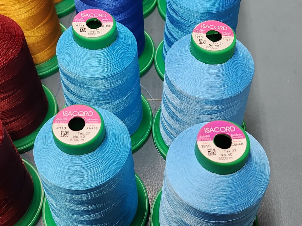 Threadlot Isacord embroidery thread Lot Of 26 Large Cones Polyester 2 Of Each | eBay