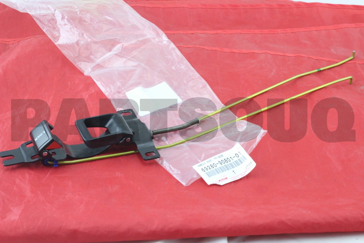 692809080101 Genuine Toyota HANDLE SUB-ASSY, FRONT DOOR INSIDE, LH 