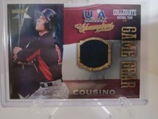 2013 Panini USA Baseball Austin Cousino Game Used Jersey Card