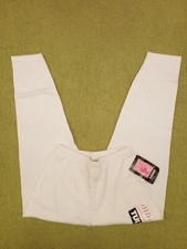 Vintage 80s Womens Sweatpants White Medium Nwt