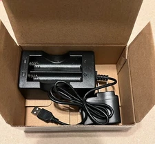 NEW battery charger 3.7v li-ion rechargeable batteries