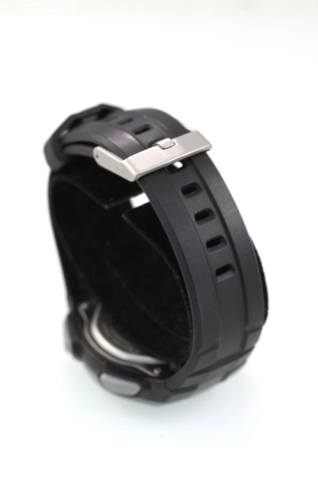 Timex Ironman Uhr Herren Schwarz Grau Plastik 100m Datum Alarm Licht Chron Quarz - Bild 2 von 4