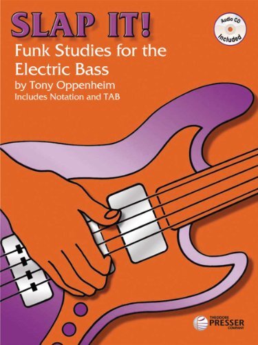 Slap It Funk Studies for Electric Bass - Mp3 Audio by Tony