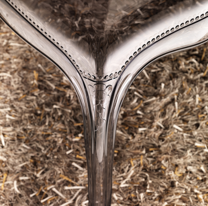 SEDIA IN POLICARBONATO LA SEGGIOLA REGINA Chiama x