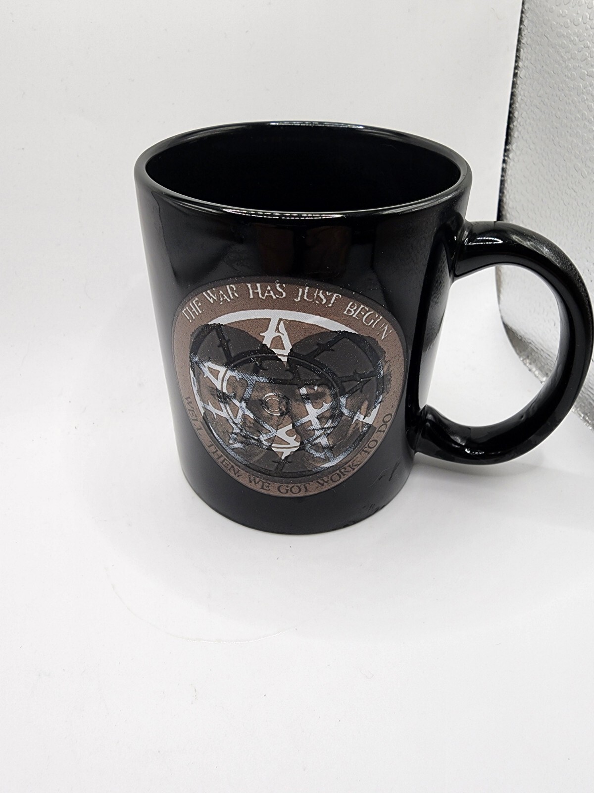 Supernatural M Ware Coffee Mug Heat Changing Design The War Has Just Begun