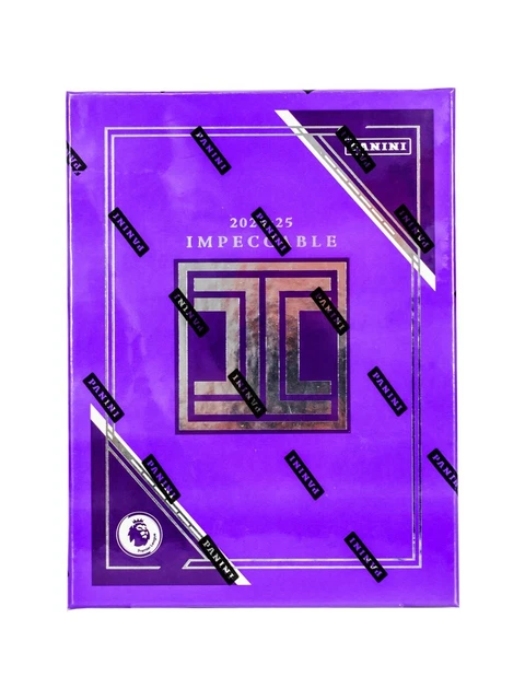 2024-25 Panini Impeccable EPL Soccer Hobby Box (&)