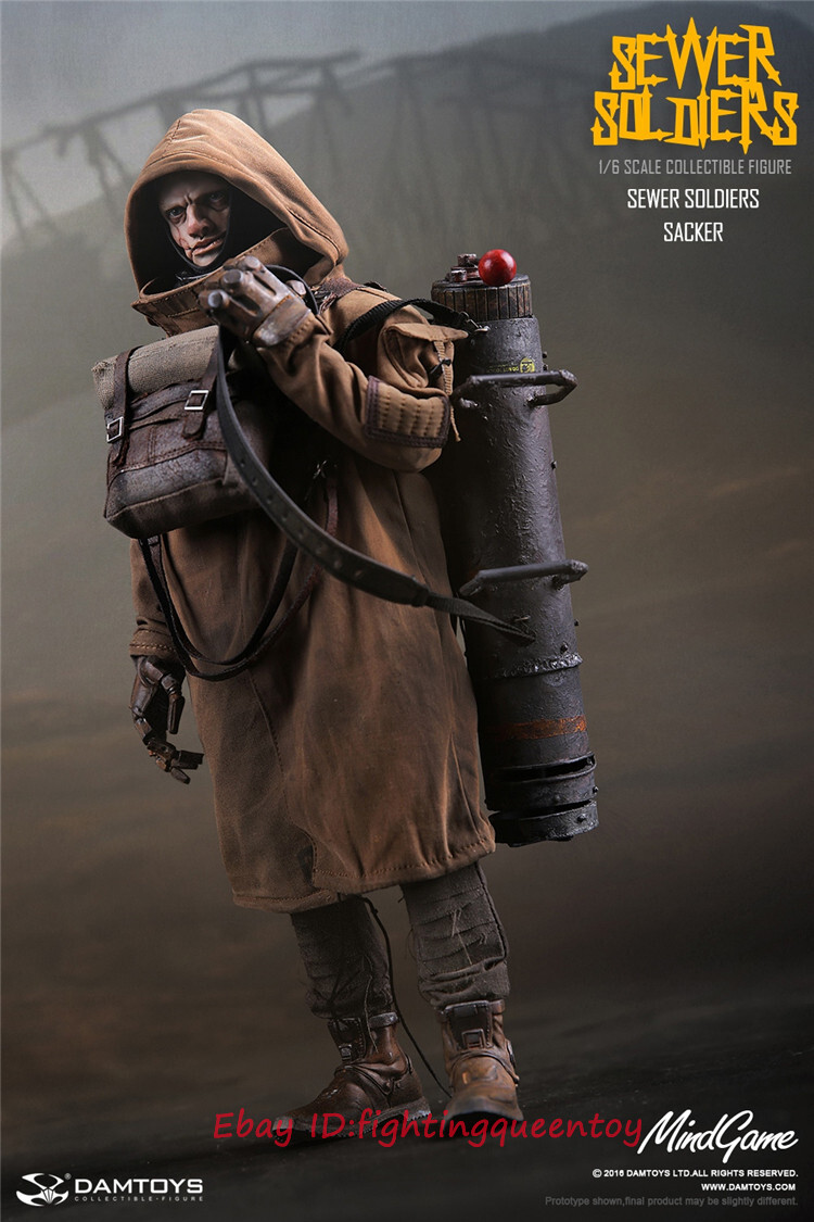DAMTOYS ZP002 MindGame Sewer Soldiers Sacker 1/6 Action Figure
