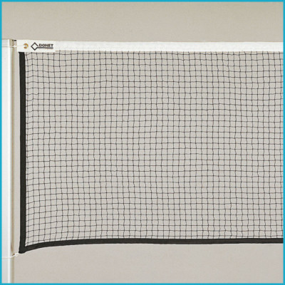 Badminton Netz 6,02 x 0,76m  Turniernetz DIN EN 1509  Nylon, Schwarz
