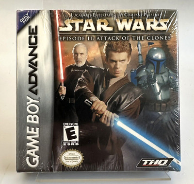 GBA Star Wars Episode II Angriff der Klonkrieger, neu und versiegelt