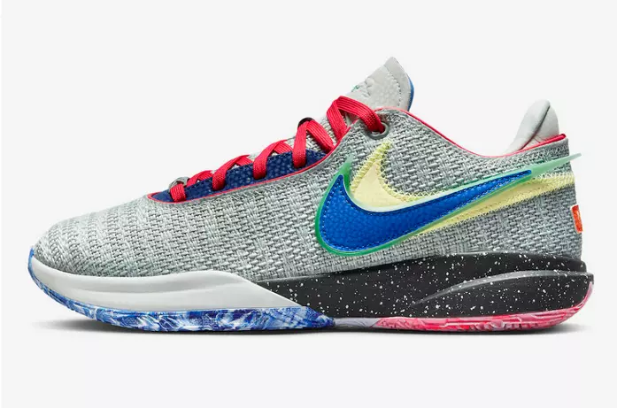 Nike Lebron 20 Lifer Sliver Hyper Royal Lebron James Basketball
