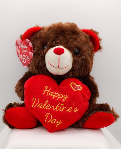 Süßer kleiner Teddybär perfektes Geschenk zum Valentinstag weiches Stofftier Plüsch - Bild 6 von 12