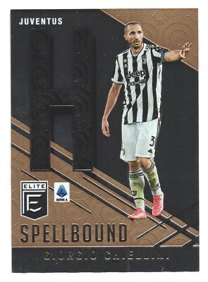 2021-22 Panini Donruss Elite Serie A Juventus Spellbound Giorgio Chiellini /10