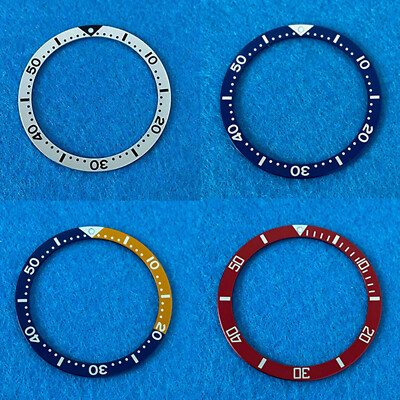 39mm Aluminium Flat Watch Bezel Insert Einsatzring für Herren Uhren Zubehör