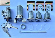 71-76 Impala Ignition Door Trunk Glove Complete Lock Set Gm Key Bel Air Caprice