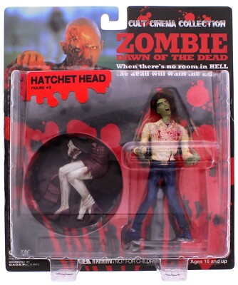 ZOMBIE Dawn Of The Dead HATCHET HEAD OVP ZOMBIE Kult Original verpackt!