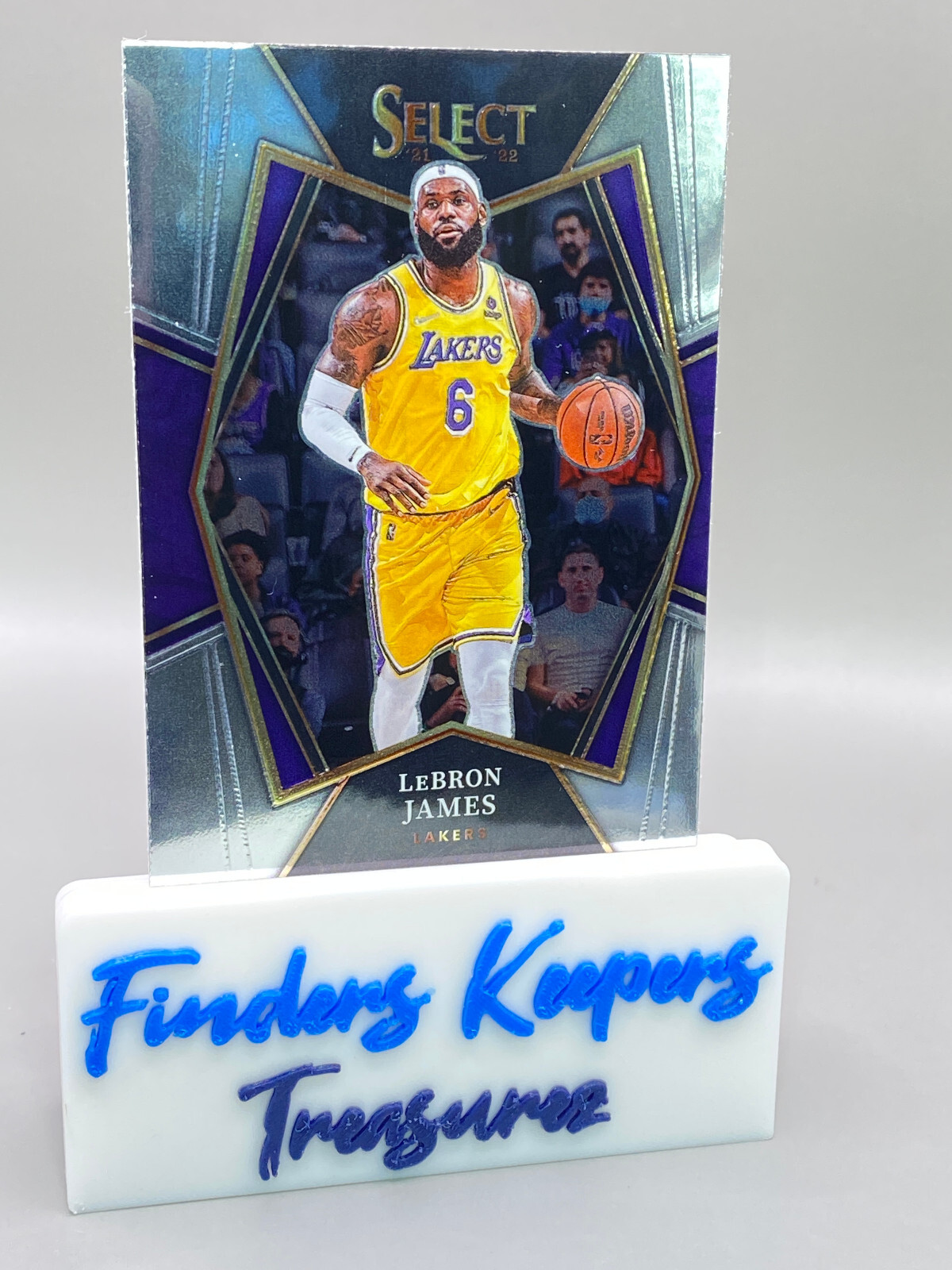 2021-22 LEBRON JAMES PANINI SELECT BASKETBALL FOTL PREMIER LEVEL #195