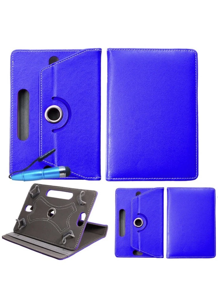 11” universal tablet case  leather flip folio 7” 8” 9” 10” - Image 2 of 4