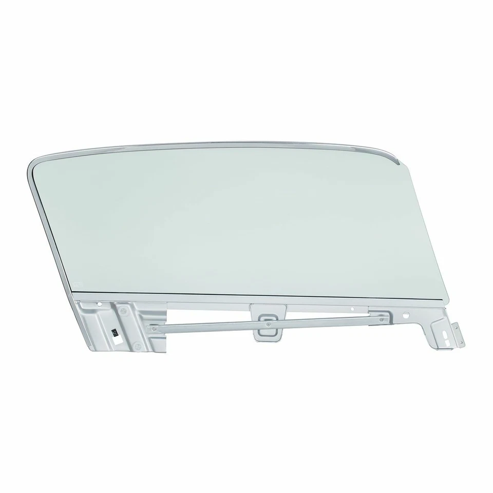 LH Complete Tinted Door Glass Assembly For 1967-1968 Ford Mustang Fastback - Image 3 of 3