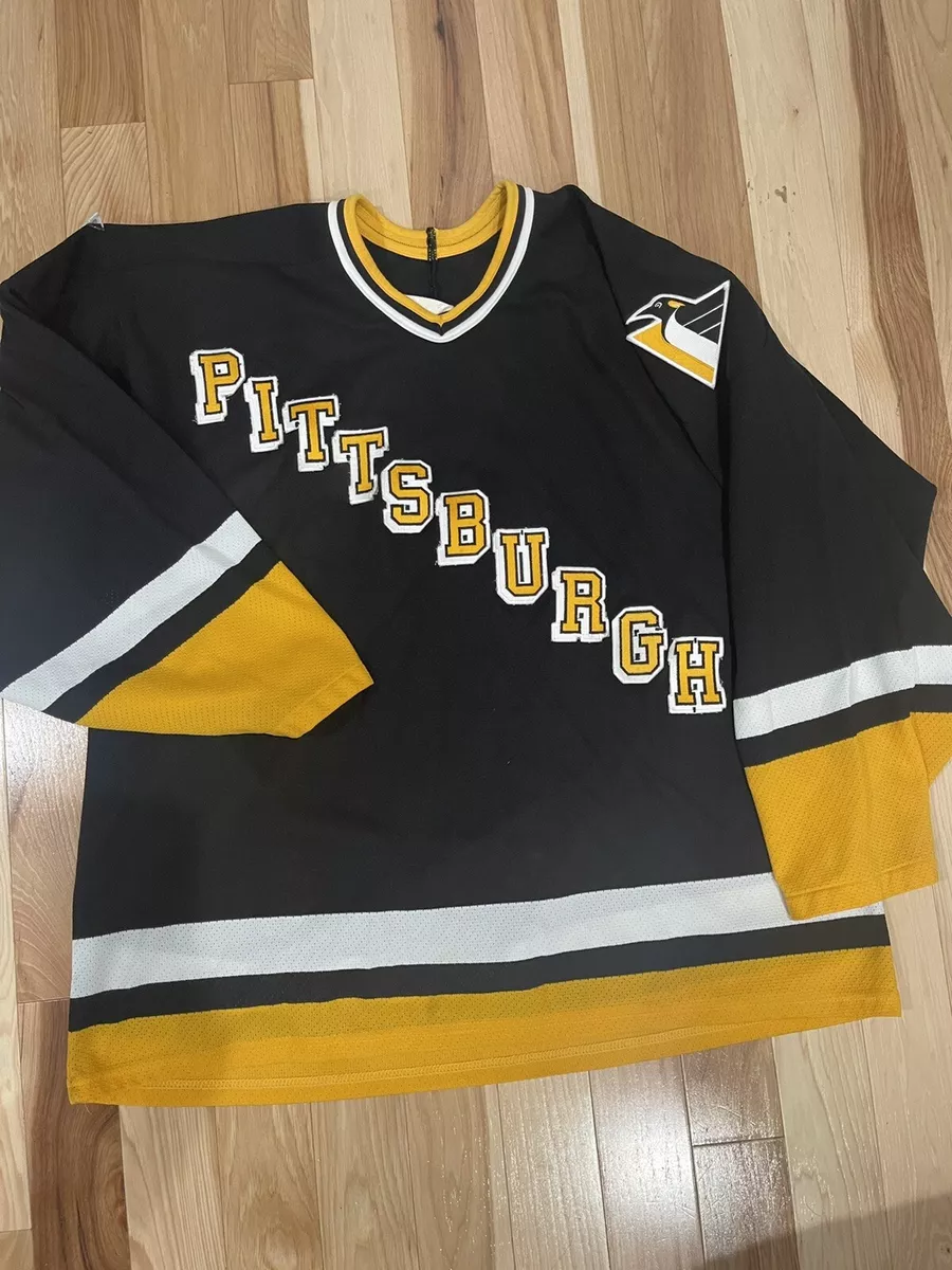 Penguins NHL Vintage CCM Team Worn Jersey