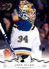Upper Deck Series 2 2018-19 #411 Jake Allen -...