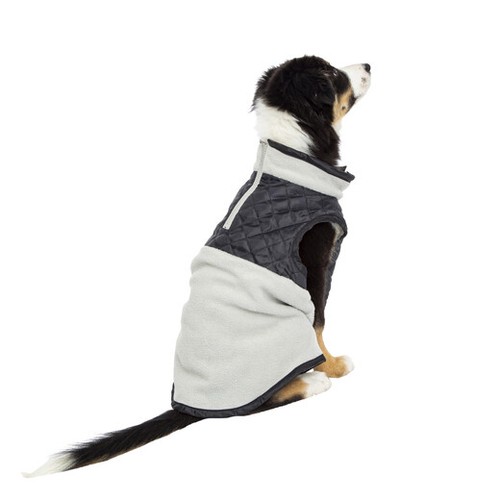 dog fleece velcro back