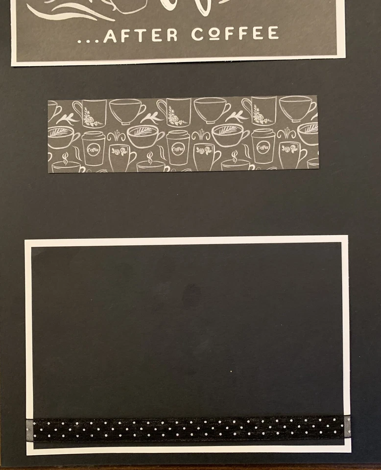 12X12 COFFEE IT'S A WONDERUS LIFE CAFÉ PÁGINAS DE ÁLBUM DE RECORTES PREFABRICADAS - TONYA #4440 Foto 4 de 4