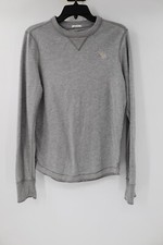 Abercrombie  Fitch Sweatshirt Women S Muscle Gray Long Sleeve Crewneck Pullover
